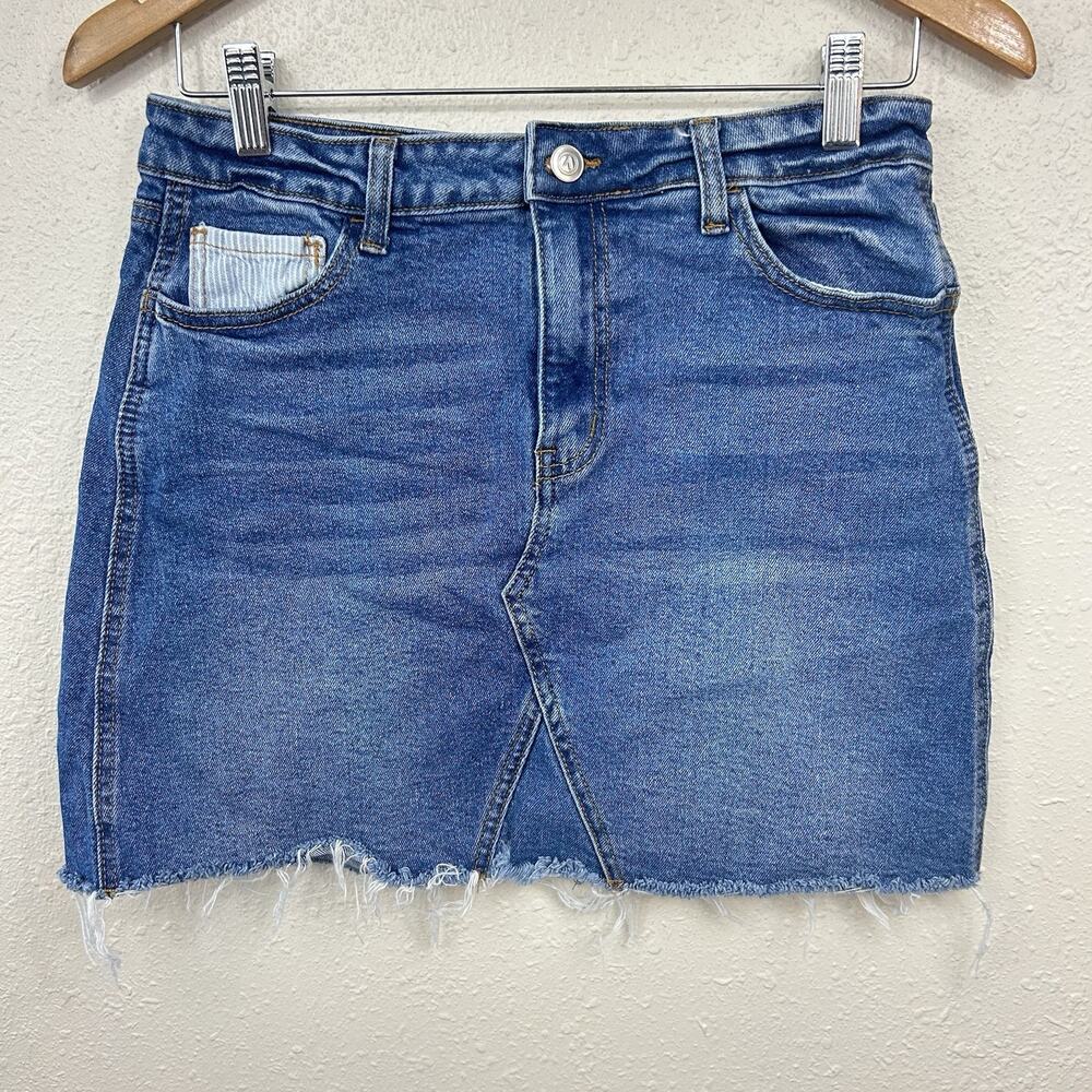 Denim Mini Skirt Small And Now This Women's Jean Skirt Y2K Style